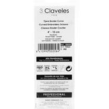 Tijera Bordar Curva 3 claveles - Ribes y Casals