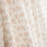 Petit Floral Coral Cotton Poplin - Ribes y Casals