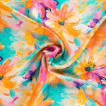 Printed Silk Satin Kailua - Ribes y Casals