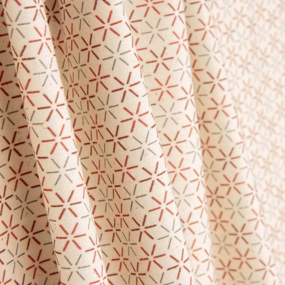 Coral Star Poplin - Ribes y Casals