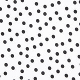 Koshibo Polka Dots 15mm White-Black - Ribes y Casals