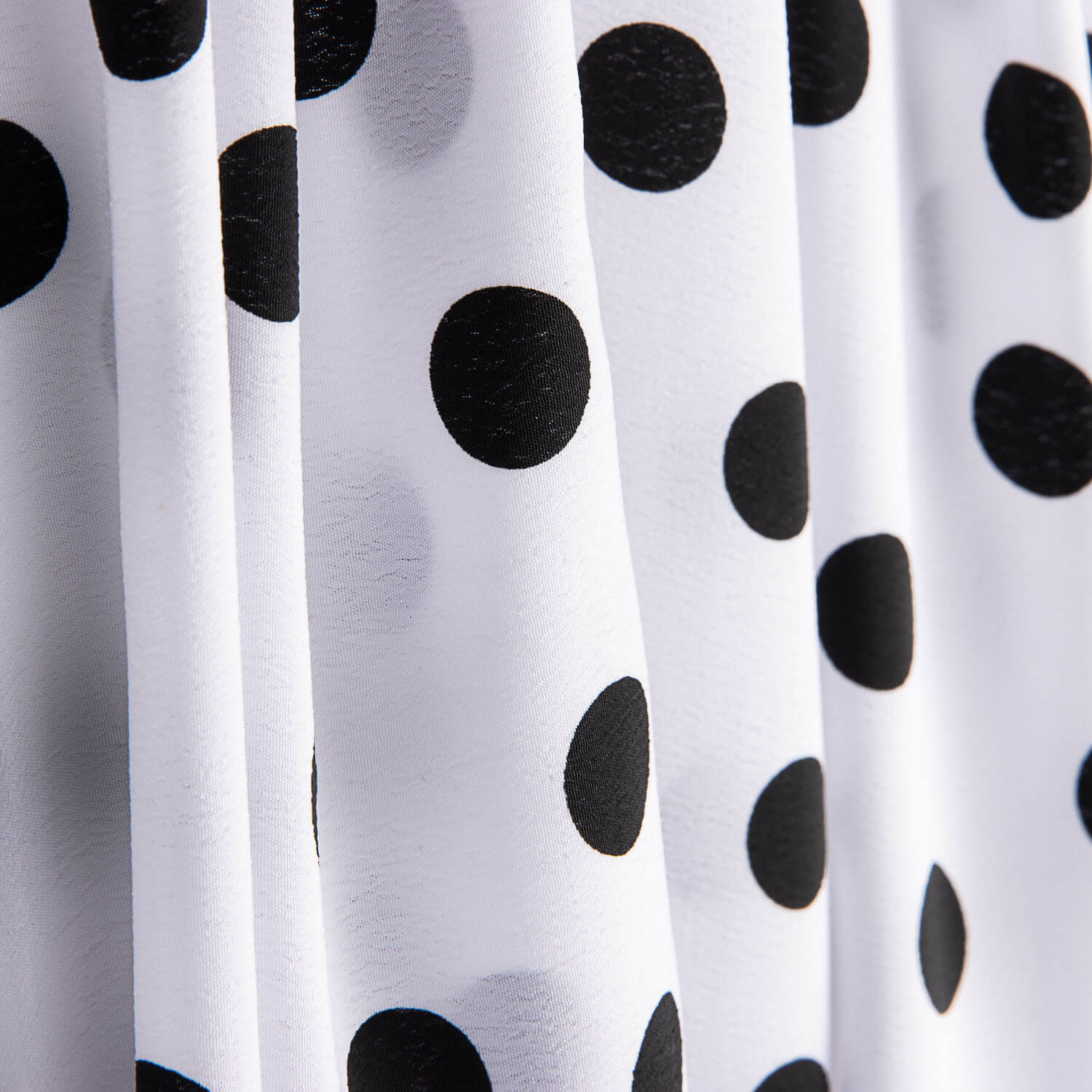 Koshibo Polka Dots 15mm White-Black - Ribes y Casals