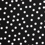 Koshibo Polka Dots 15mm Black-White - Ribes y Casals
