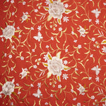 Tencel Embroidered Red Shawl - Ribes y Casals