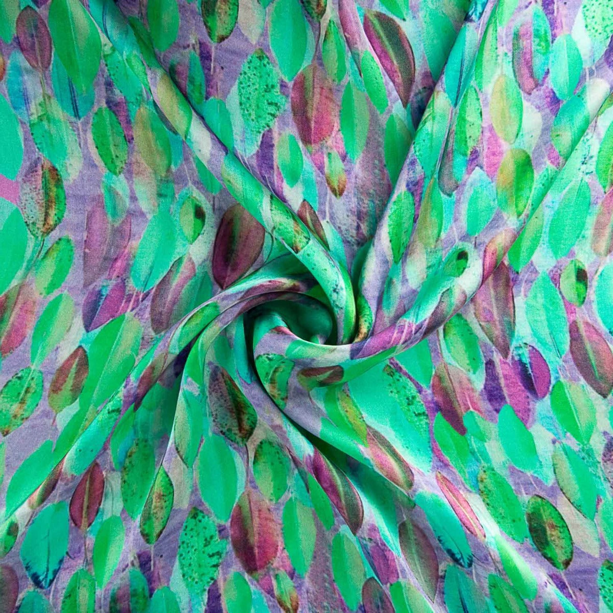 Printed Silk Satin Kahului - Ribes y Casals