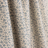 Vintage Blue Mini Flower Poplin - Ribes y Casals