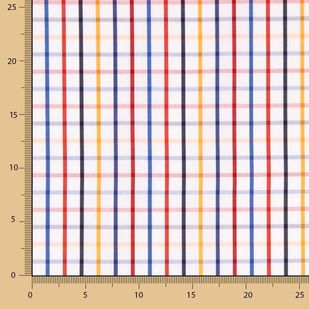 Austin Checked Poplin Shirting - Ribes y Casals