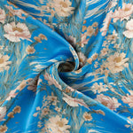Printed Silk Satin Kaneohe - Ribes y Casals