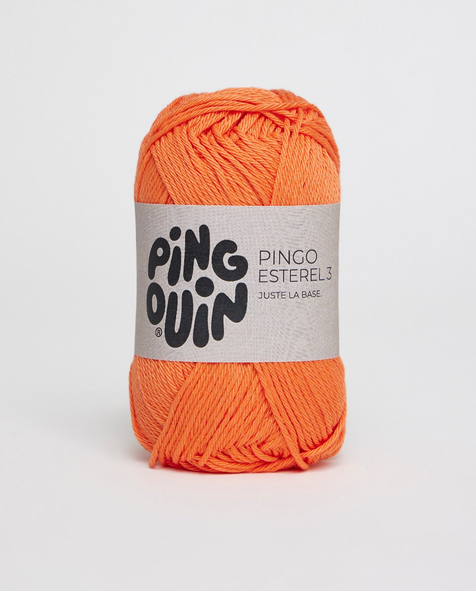 Wool Pingo Esterel 3 Orange - Ribes y Casals