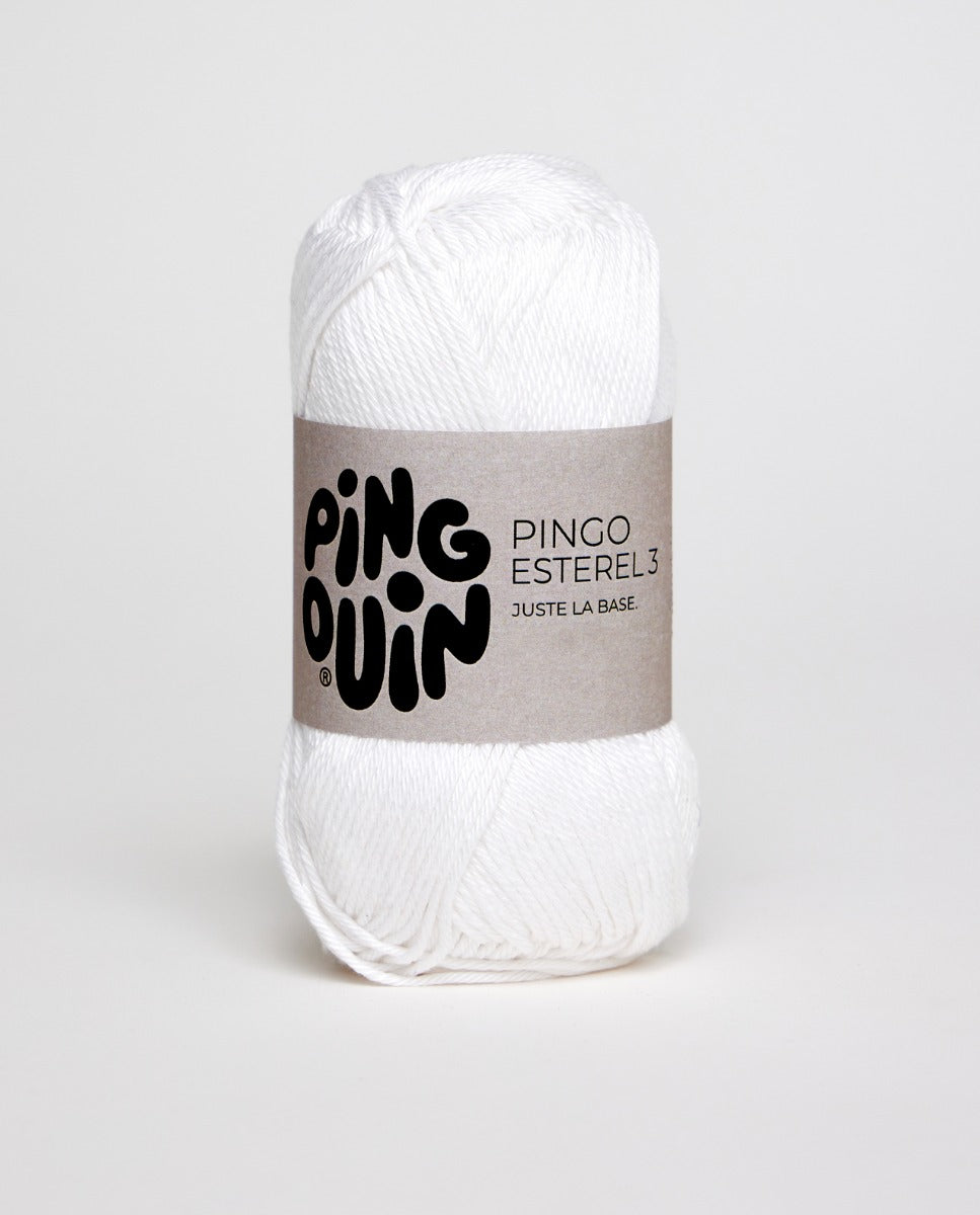 Wool Pingo Esterel 3 White - Ribes y Casals