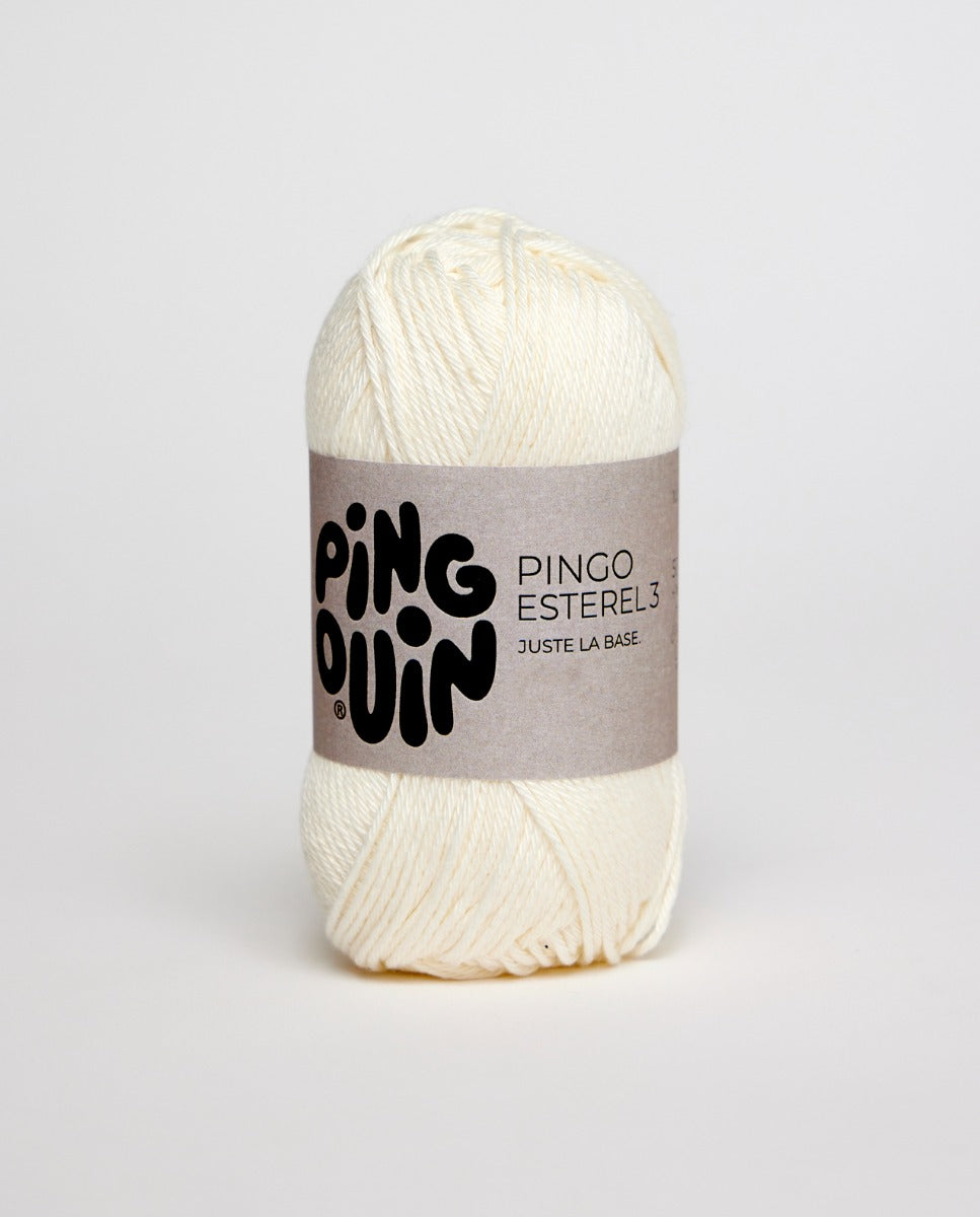 Wool Pingo Esterel 3 Ecru - Ribes y Casals