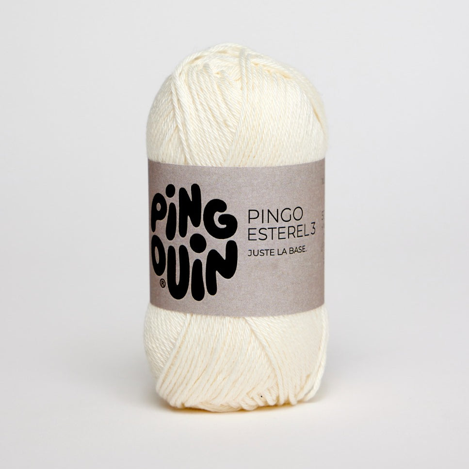 Wool Pingo Esterel 3 Ecru - Ribes y Casals