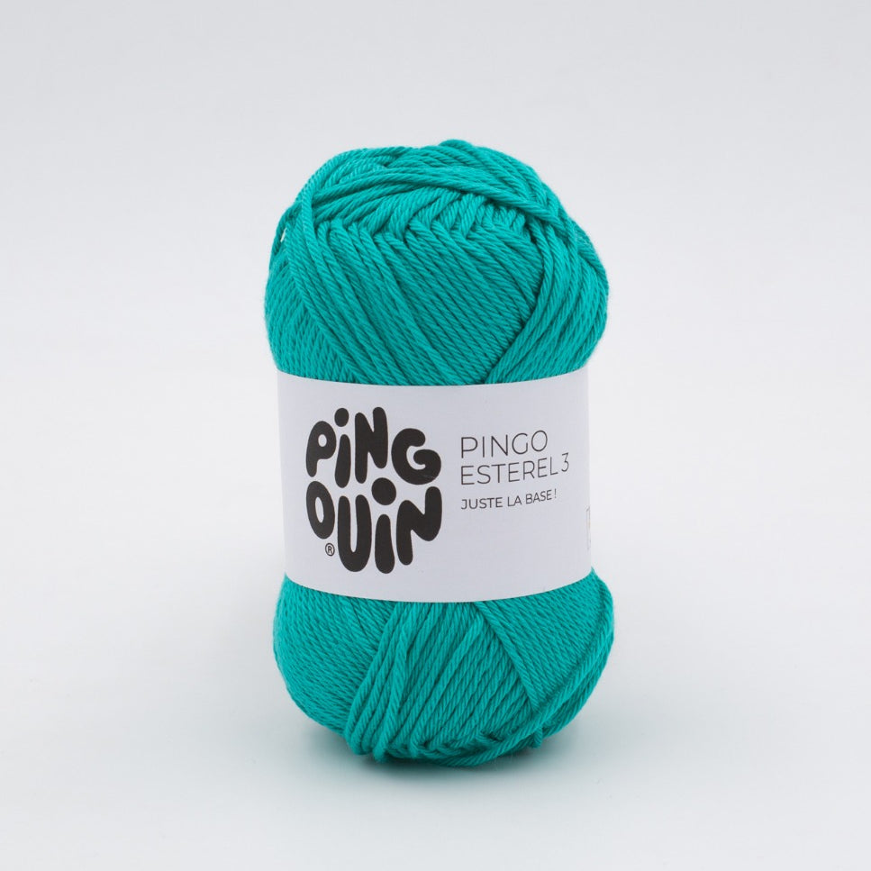 Wool Pingo Esterel 3 Emerald Green - Ribes y Casals