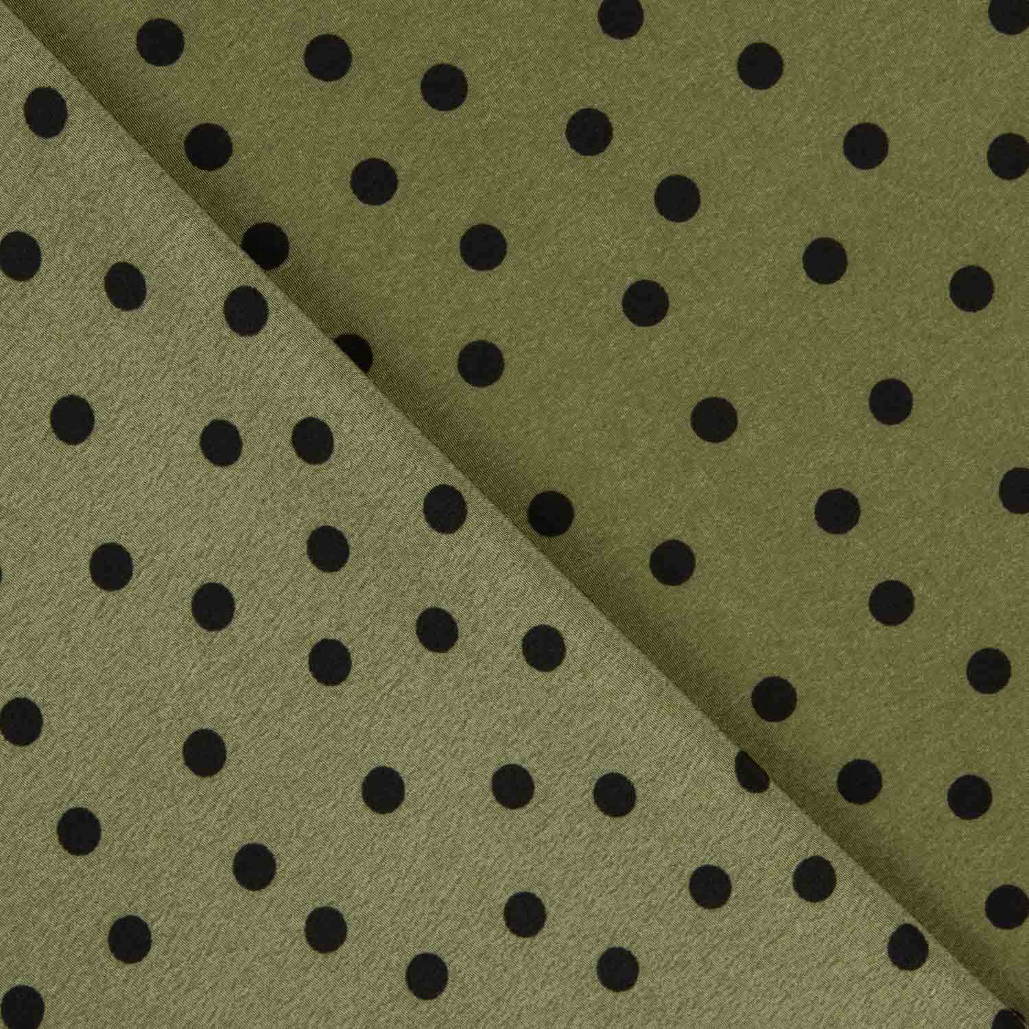 Koshibo Polka Dots 7mm Delavé Khaki - Ribes y Casals