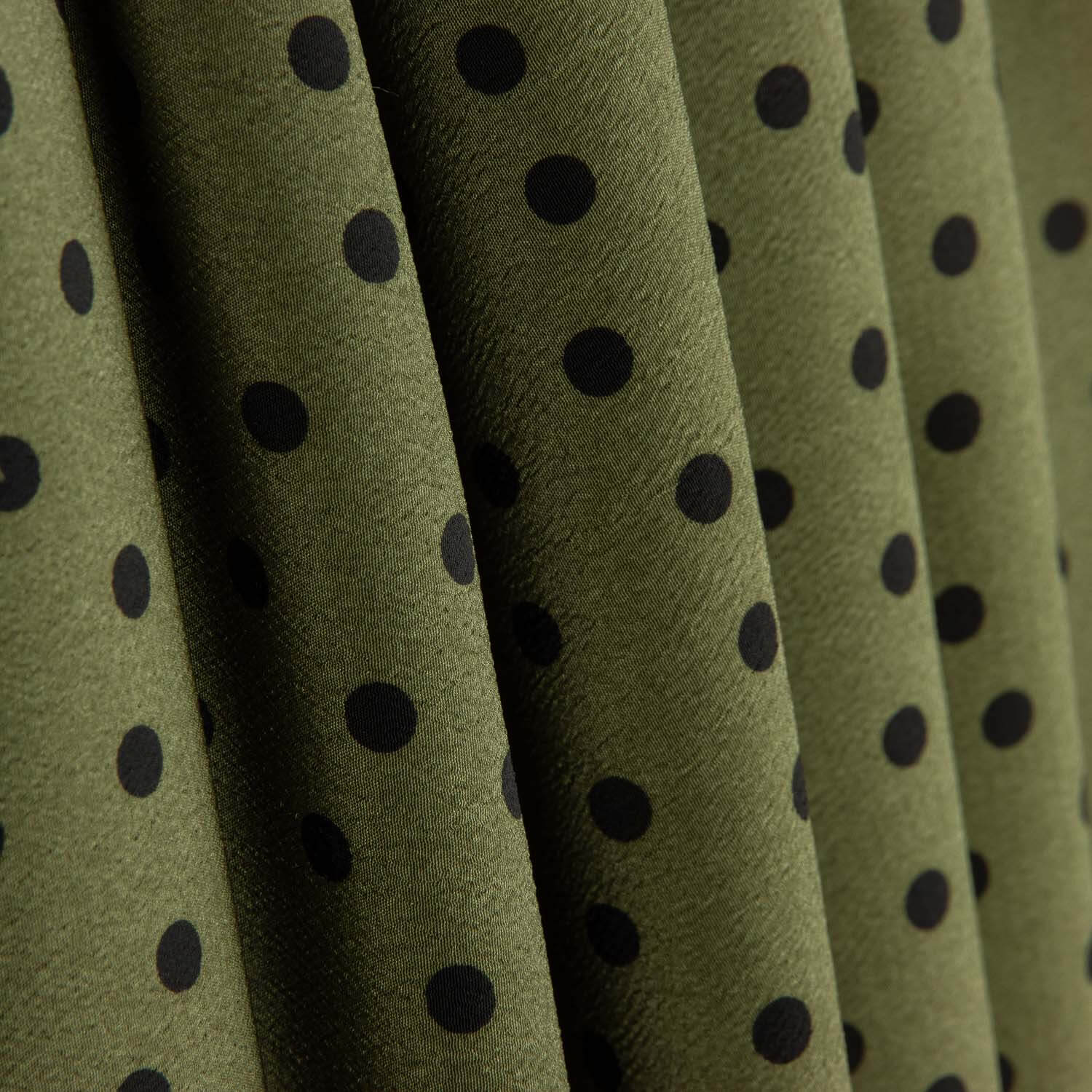 Koshibo Polka Dots 7mm Delavé Khaki - Ribes y Casals