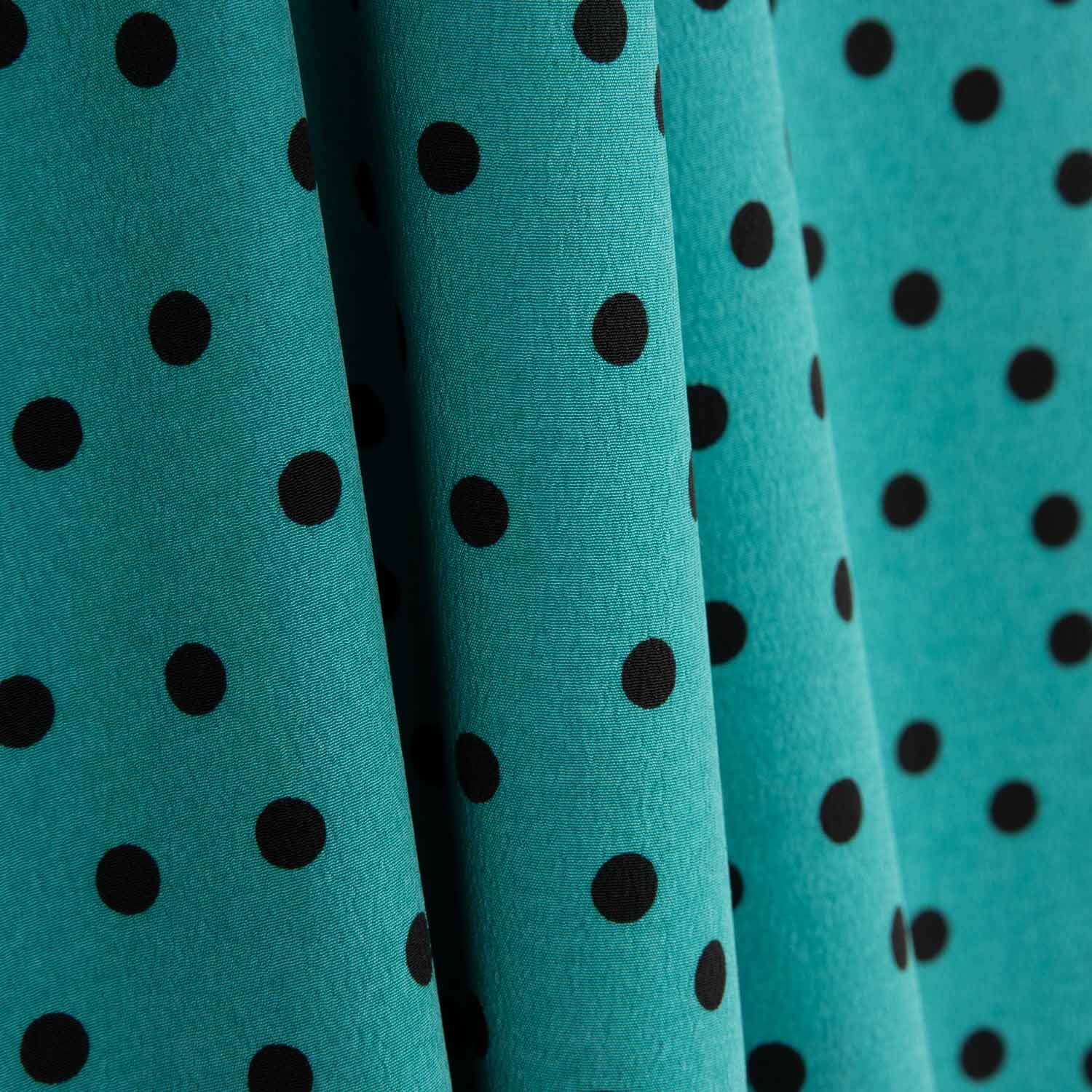 Koshibo Polka Dots 7mm Delavé Aquamarine - Ribes y Casals