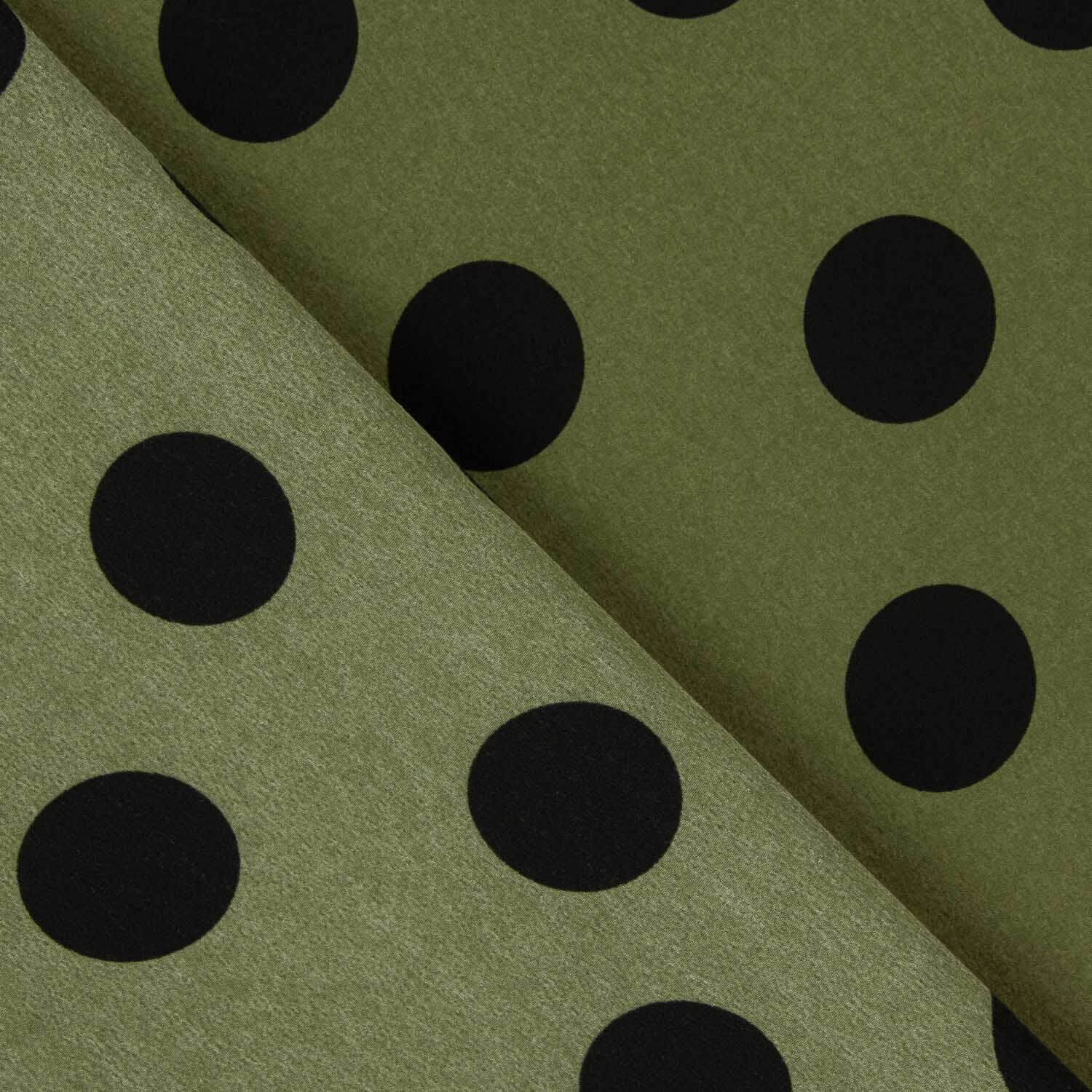 Koshibo Polka Dots 33mm Delavé Khaki - Ribes y Casals