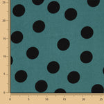 Koshibo Polka Dots 33mm Delavé Petrol - Ribes y Casals