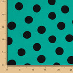 Koshibo Polka Dots 33mm Delavé Aquamarine - Ribes y Casals