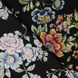 Koshibo Black Printed Shawl - Ribes y Casals