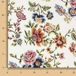 Koshibo Ecru Printed Shawl - Ribes y Casals