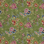 Koshibo Olive Print Shawl - Ribes y Casals