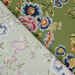 Koshibo Olive Print Shawl - Ribes y Casals