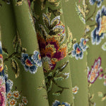 Koshibo Olive Print Shawl - Ribes y Casals