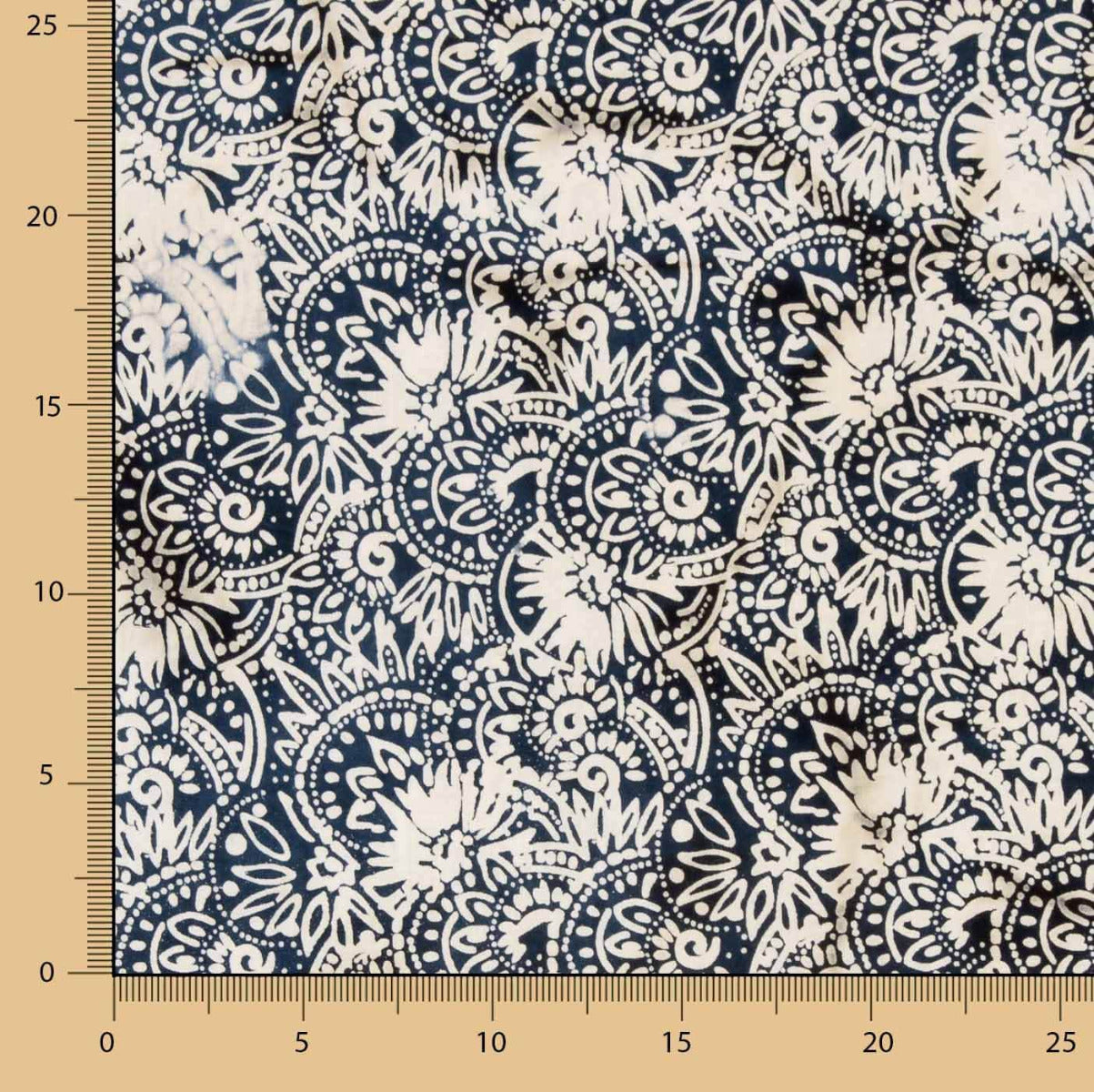 Batik poplin Dakar Navy - Ribes y Casals