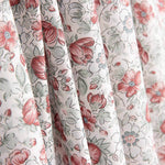 Floral Coral Sketch Cotton Poplin - Ribes y Casals