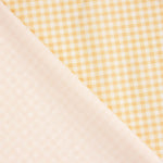 Yellow Mini Vichy Cotton Poplin - Ribes y Casals