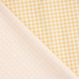 Yellow Mini Vichy Cotton Poplin - Ribes y Casals