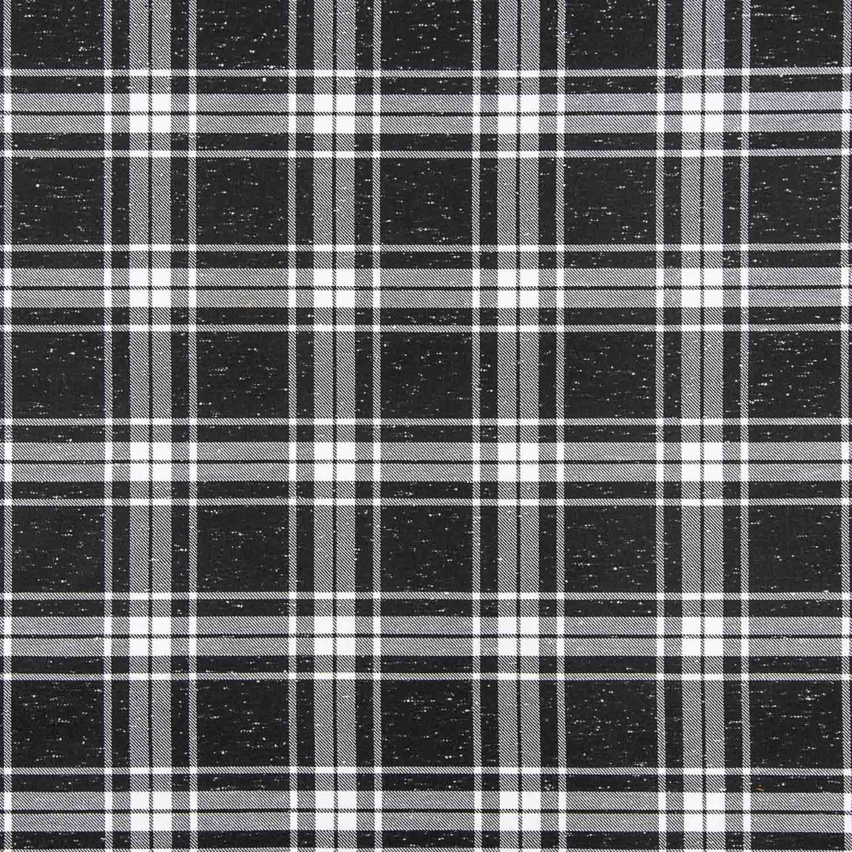 Heathered Gingham Cotton Flannel Fabric - Ribes y Casals
