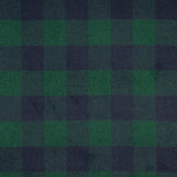Green and Navy Checked Mouflon - Ribes y Casals