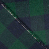 Green and Navy Checked Mouflon - Ribes y Casals