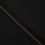 Plain Black Suit Wool Herringbone - Ribes y Casals