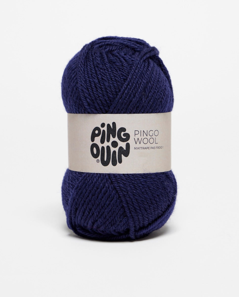 Navy Wool Pingo - Ribes y Casals