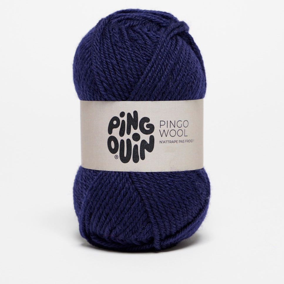 Navy Wool Pingo - Ribes y Casals