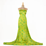 Satin Print Garden Yellow - Ribes y Casals