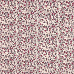 Floral Print Calico in Burgundy and Grey - Ribes y Casals
