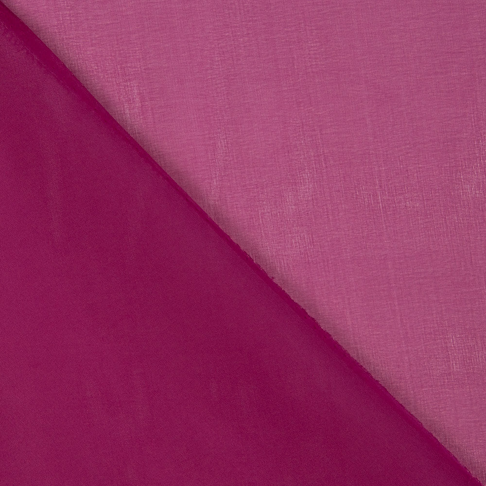Aubergine Silk Chiffon - Ribes y Casals