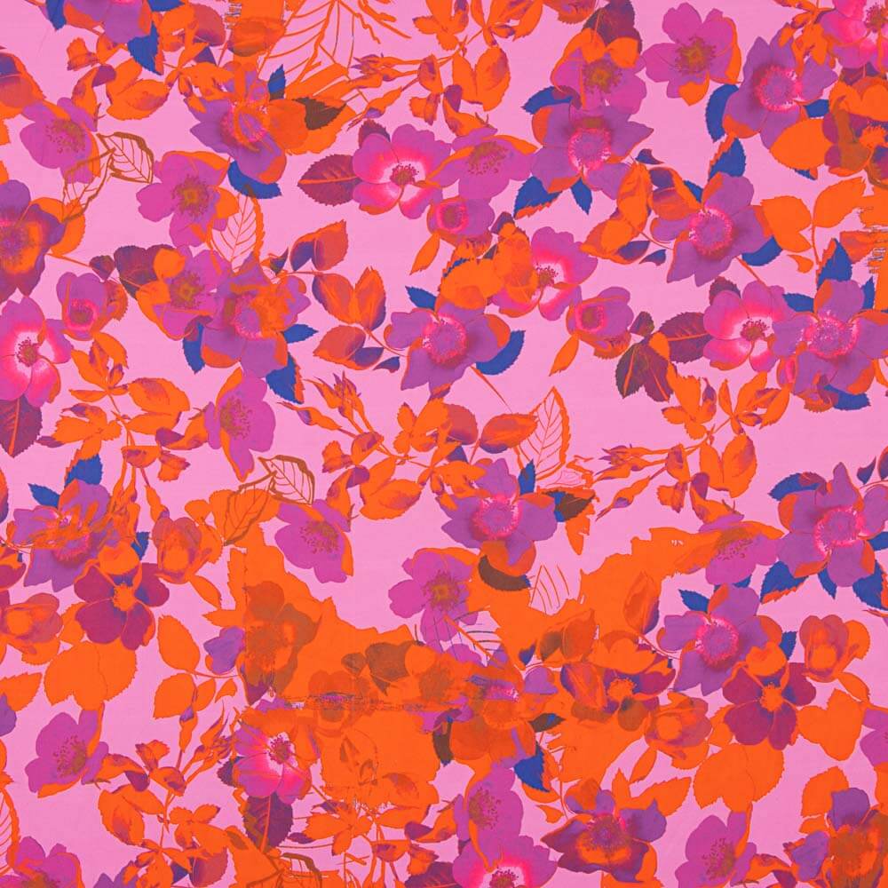 Satin Polyester Florence Pink - Ribes y Casals