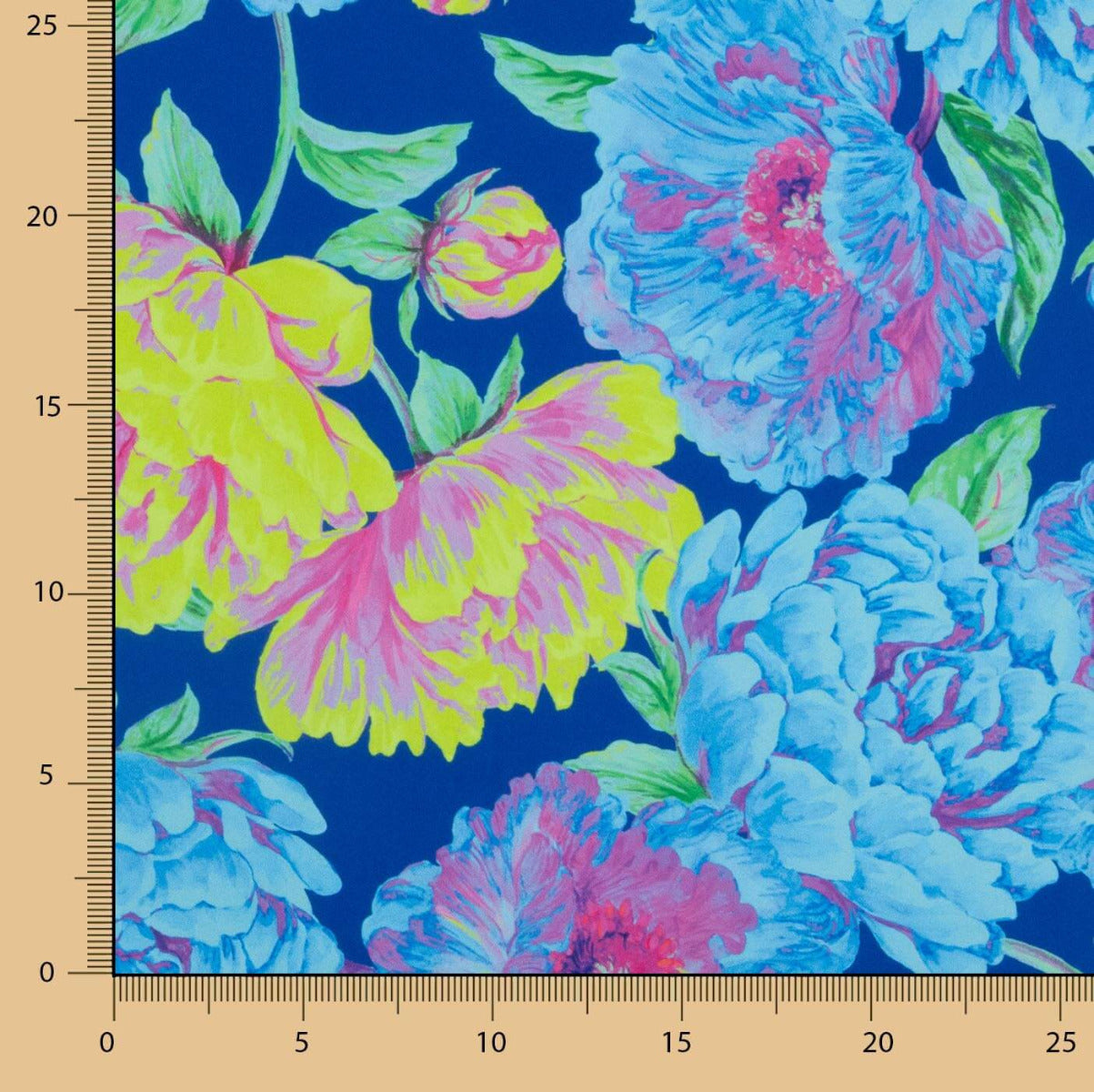 Satin Polyester Lime Blue - Ribes y Casals