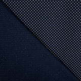 Navy Polka Dot Cotton Poplin - Ribes y Casals