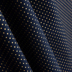 Navy Polka Dot Cotton Poplin - Ribes y Casals