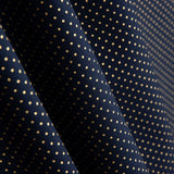 Navy Polka Dot Cotton Poplin - Ribes y Casals