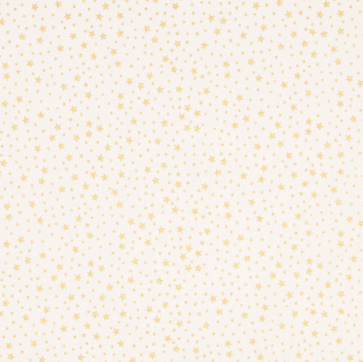 Ecru Stars Cotton Poplin - Ribes y Casals