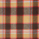 Mustard, Brown and Red Checked Mouflon - Ribes y Casals