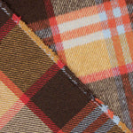 Mustard, Brown and Red Checked Mouflon - Ribes y Casals