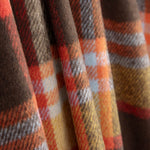 Mustard, Brown and Red Checked Mouflon - Ribes y Casals